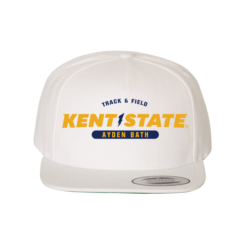 Kent State - NCAA Men's Track & Field : Ayden Bath - Snapback Hat-0