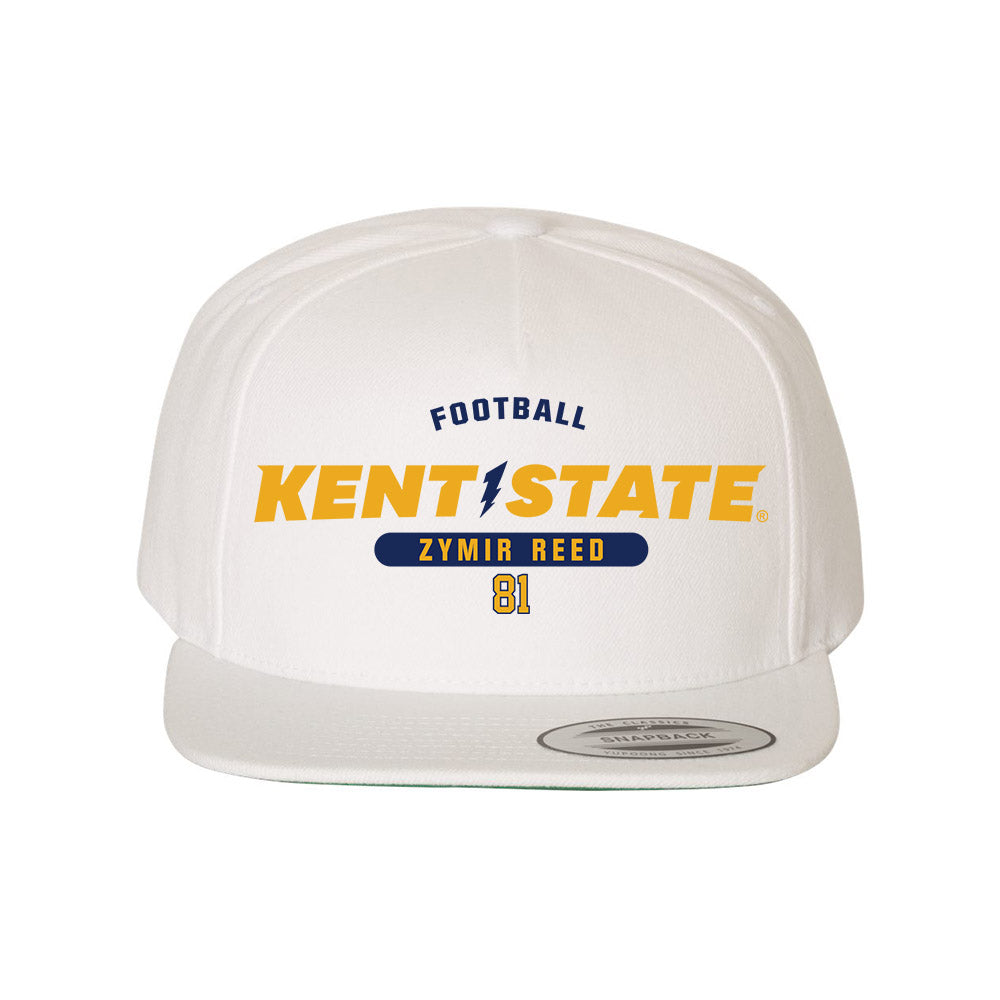 Kent State - NCAA Football : Zymir Reed - Snapback Hat-0