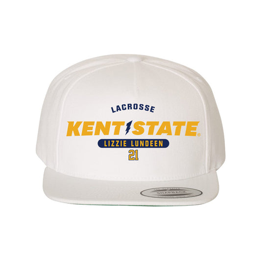 Kent State - NCAA Women's Lacrosse : Lizzie Lundeen - Snapback Hat-0