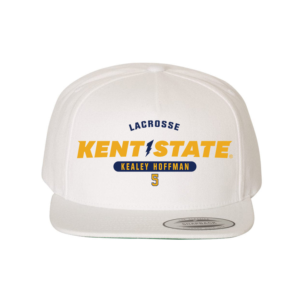 Kent State - NCAA Women's Lacrosse : Kealey Hoffman - Snapback Hat-0