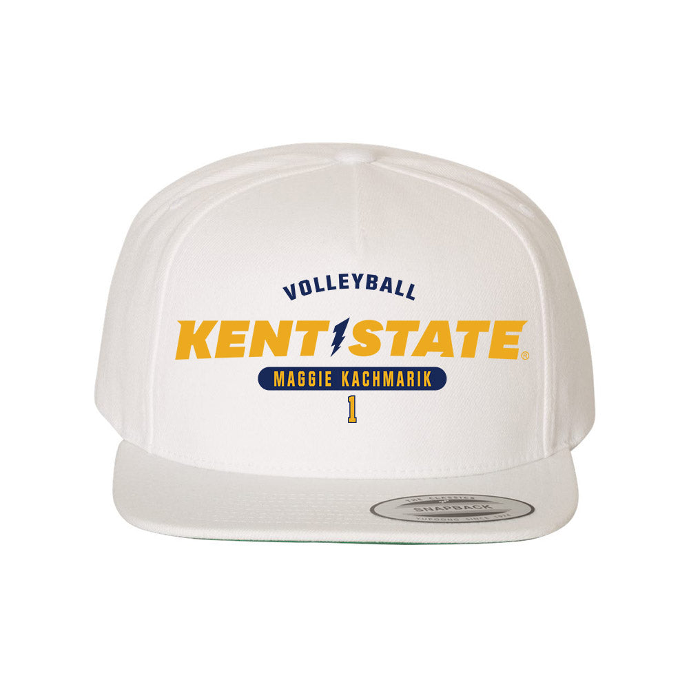 Kent State - NCAA Women's Volleyball : Maggie Kachmarik - Snapback Hat-0