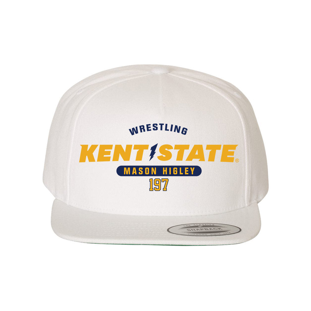 Kent State - NCAA Wrestling : Mason Higley - Snapback Hat-0