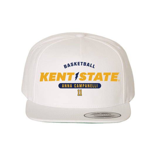 Kent State - NCAA Women's Basketball : Anna Campanelli - Snapback Hat-0