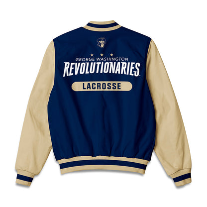 GWU - NCAA Women's Lacrosse : Riley Spalik - Bomber Jacket-1