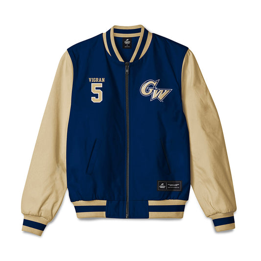 GWU - NCAA Women's Soccer : Rose Vigran - Bomber Jacket-0