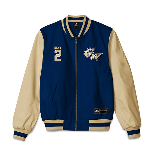 GWU - NCAA Baseball : Jack Kent - Bomber Jacket-0