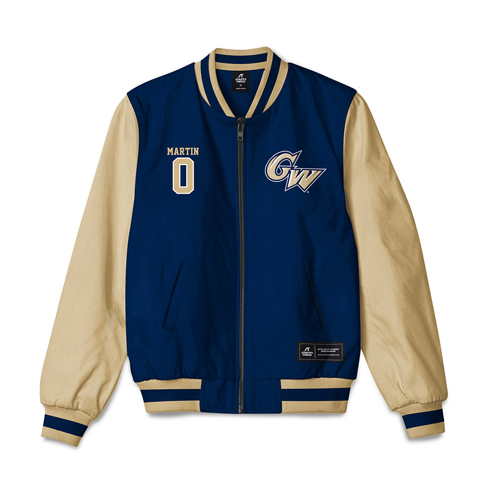 GWU - NCAA Men's Soccer : JP martin - Bomber Jacket-0