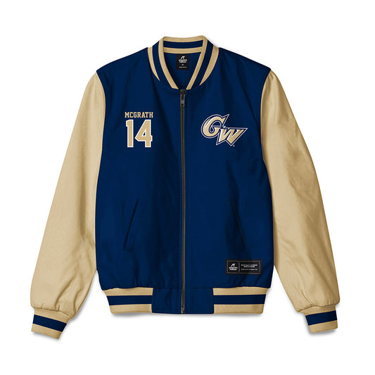 GWU - NCAA Women's Soccer : Kate McGrath - Bomber Jacket-0