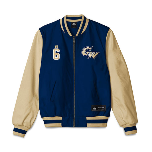 GWU - NCAA Baseball : Spencer Yu - Bomber Jacket