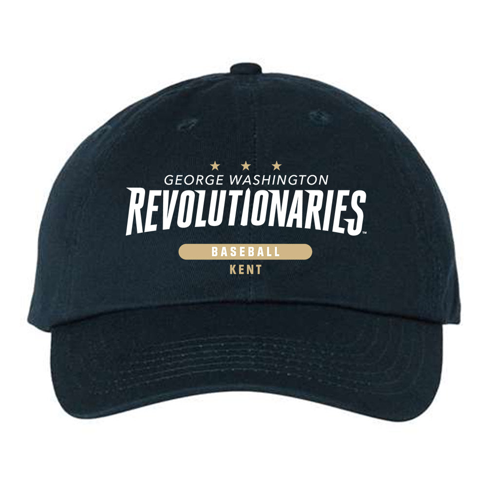 GWU - NCAA Baseball : Jack Kent - Dad Hat-0