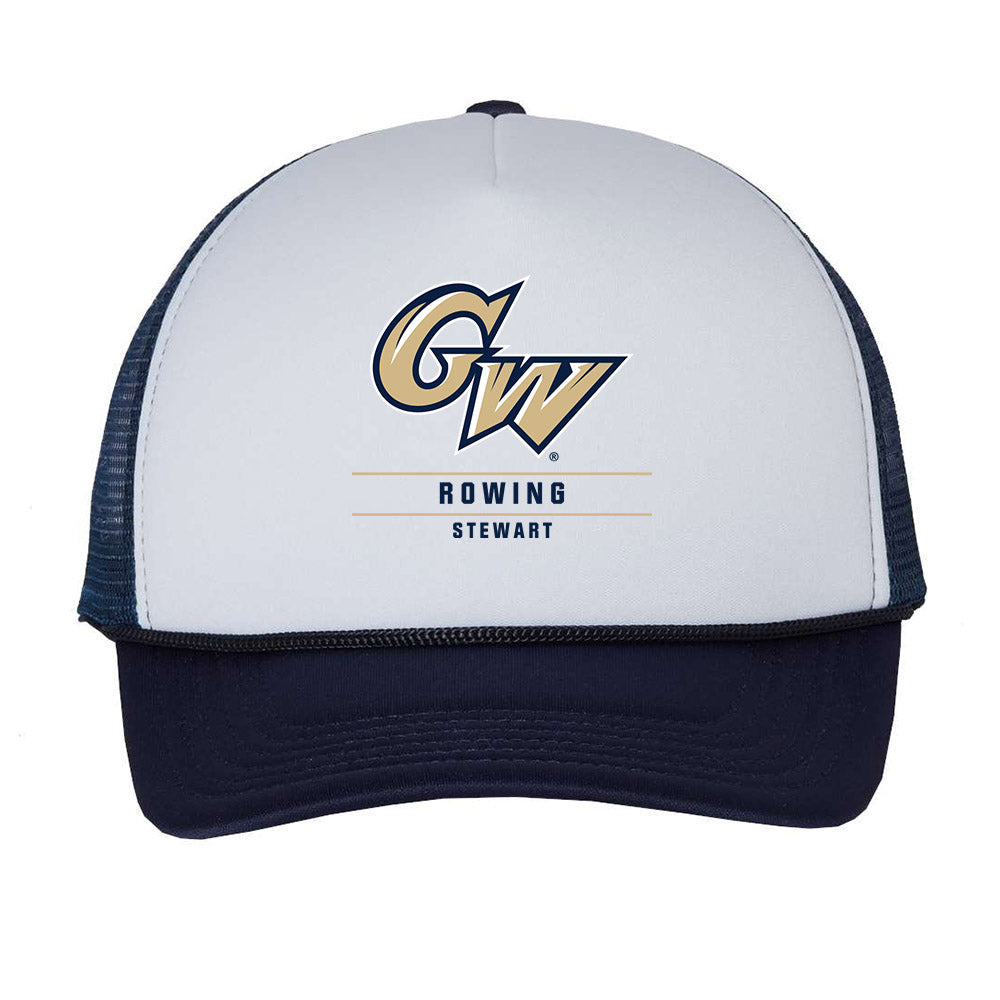 GWU - NCAA Women's Rowing : Lilly Stewart - Trucker Hat-0