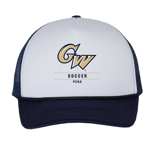 GWU - NCAA Men's Soccer : Diego Pena - Trucker Hat-0