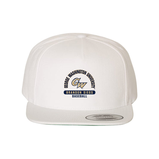 GWU - NCAA Baseball : Brandon Siegs - Snapback Hat