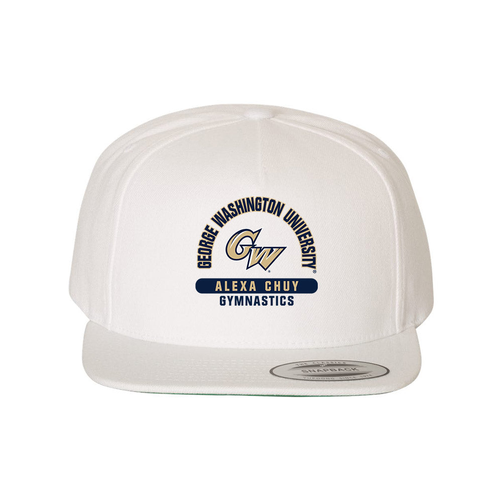 GWU - NCAA Women's Gymnastics : Alexa Chuy - Snapback Hat-0