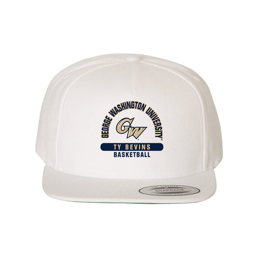 GWU - NCAA Men's Basketball : Ty Bevins - Snapback Hat-0