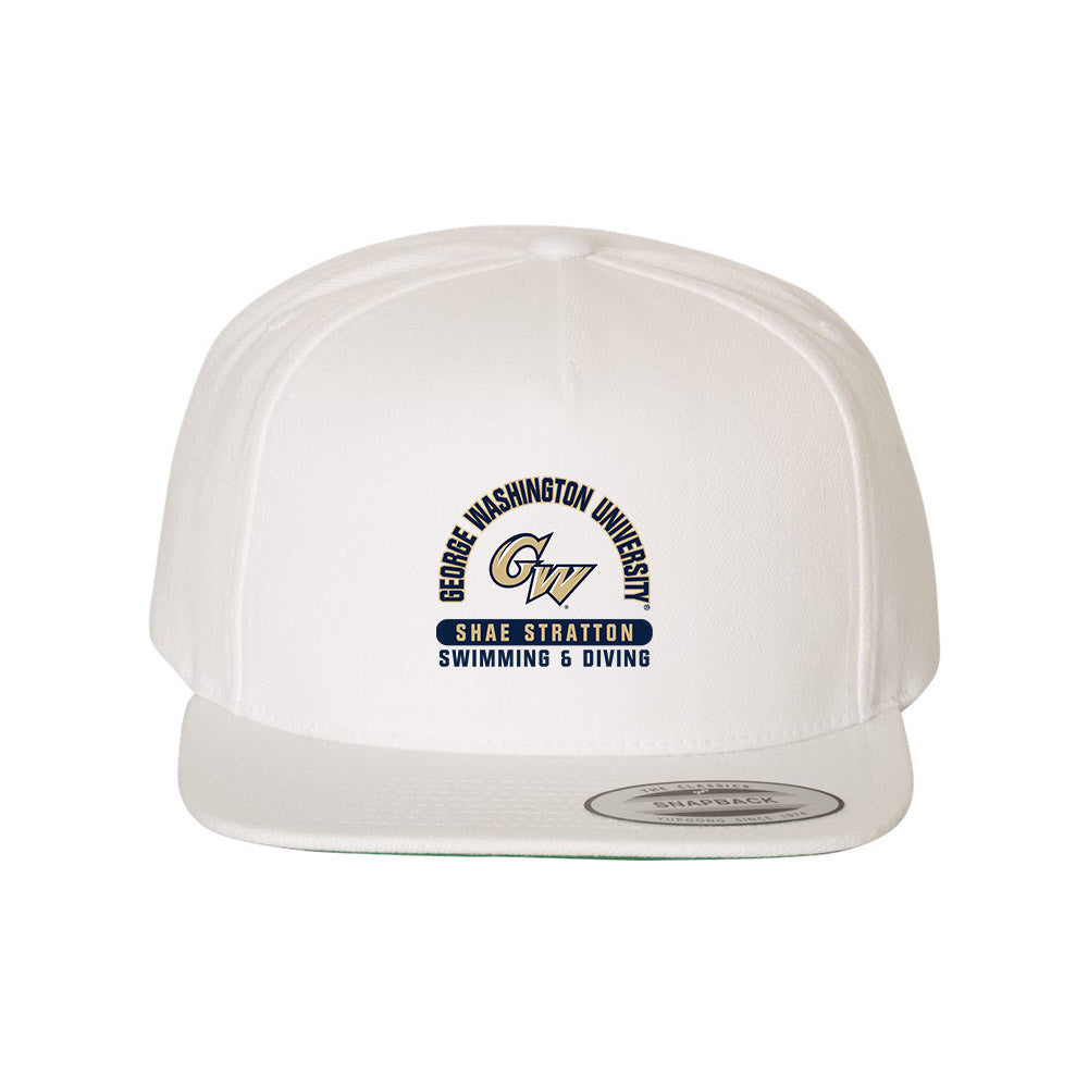 GWU - NCAA Men's Swimming & Diving : Shae Stratton - Snapback Hat