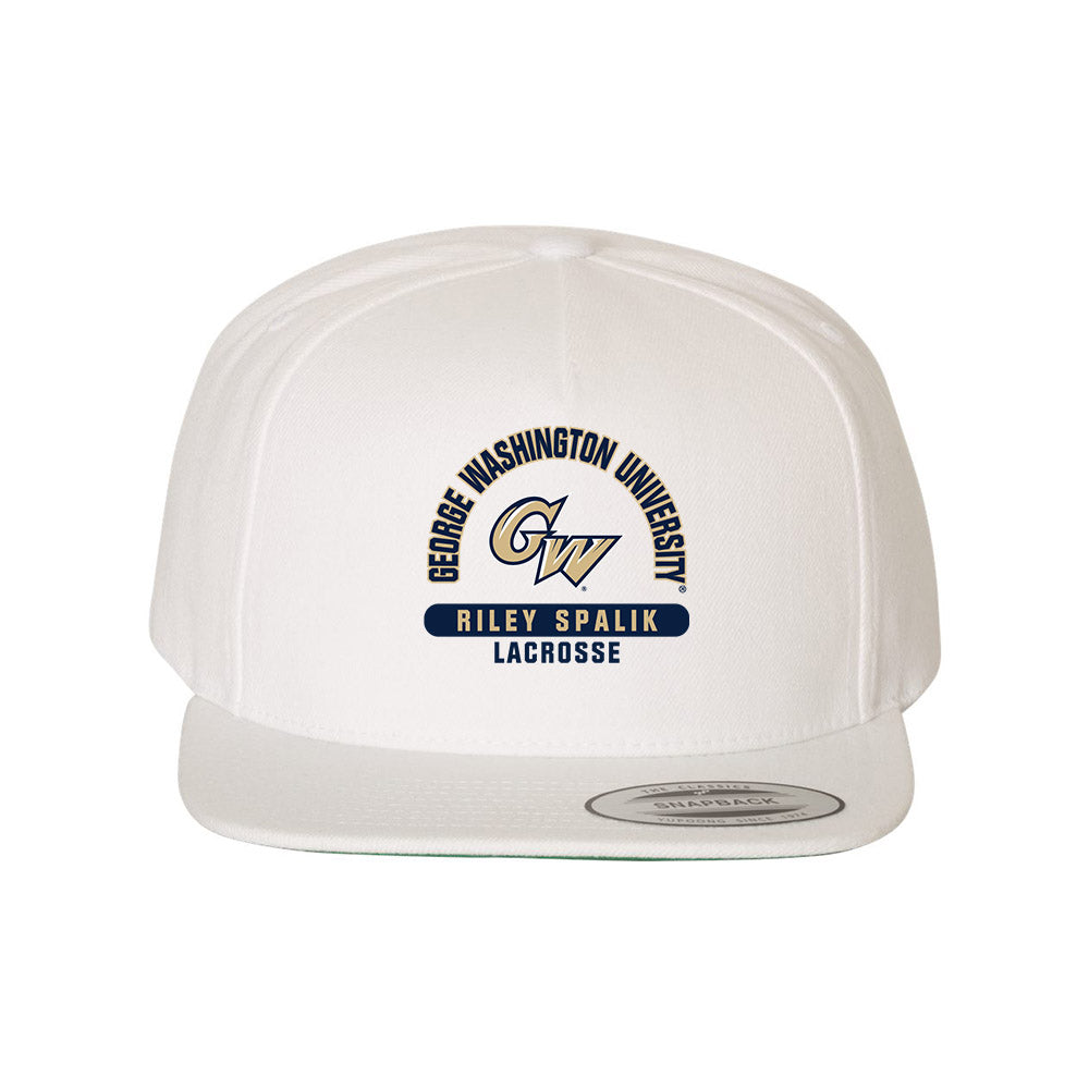 GWU - NCAA Women's Lacrosse : Riley Spalik - Snapback Hat-0