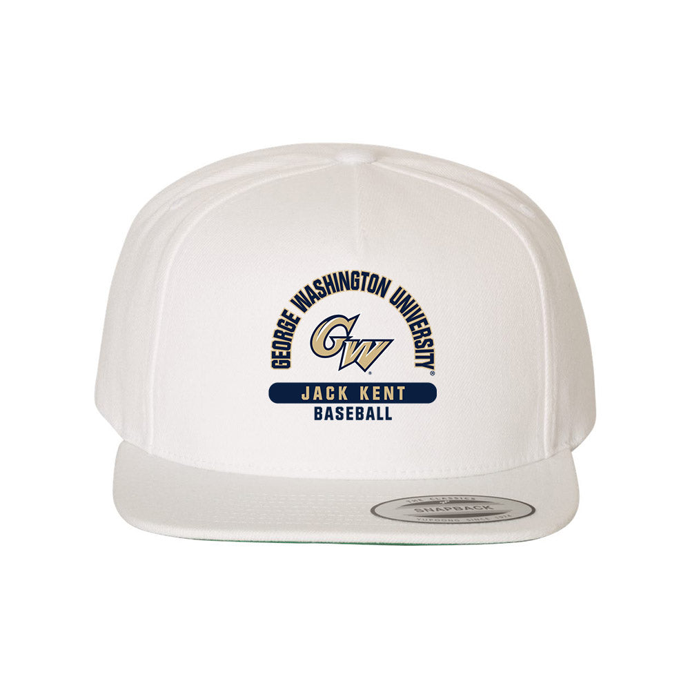 GWU - NCAA Baseball : Jack Kent - Snapback Hat-0