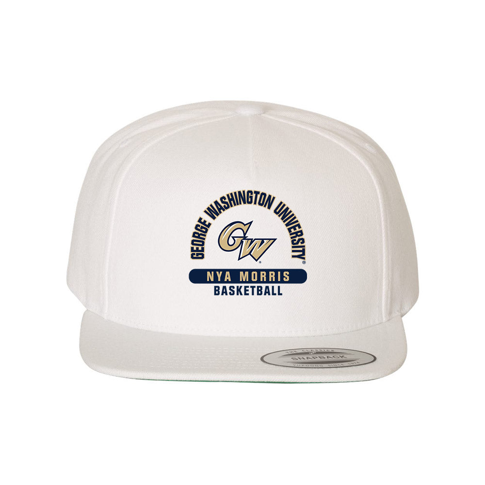 GWU - NCAA Women's Basketball : Nya Morris - Snapback Hat-0