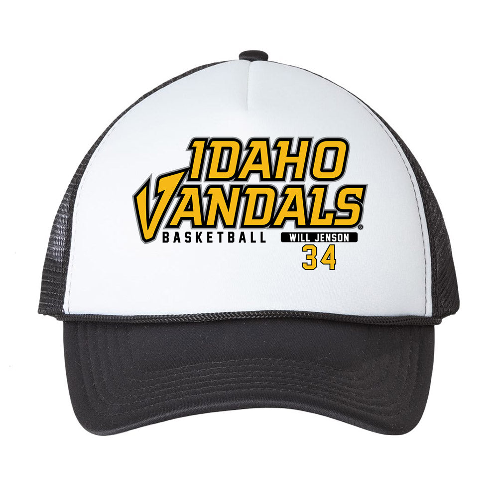 Idaho - NCAA Men's Basketball : Will Jenson - Trucker Hat-0