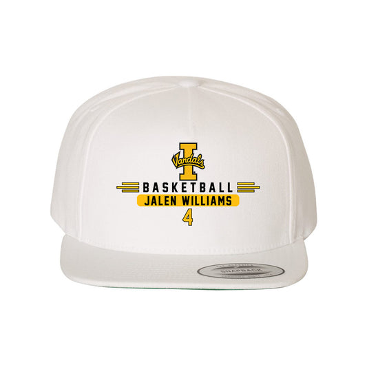 Idaho - NCAA Men's Basketball : Jalen Williams - Snapback Hat-0