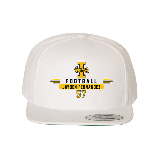 Idaho - NCAA Football : Jayden Fernandez - Snapback Hat-0