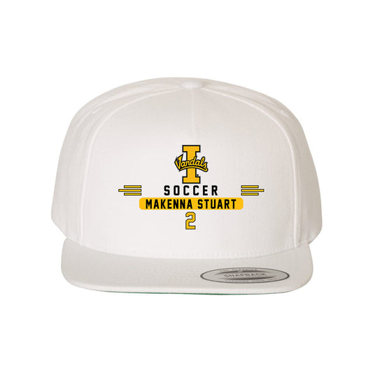 Idaho - NCAA Women's Soccer : Makenna Stuart - Snapback Hat-0