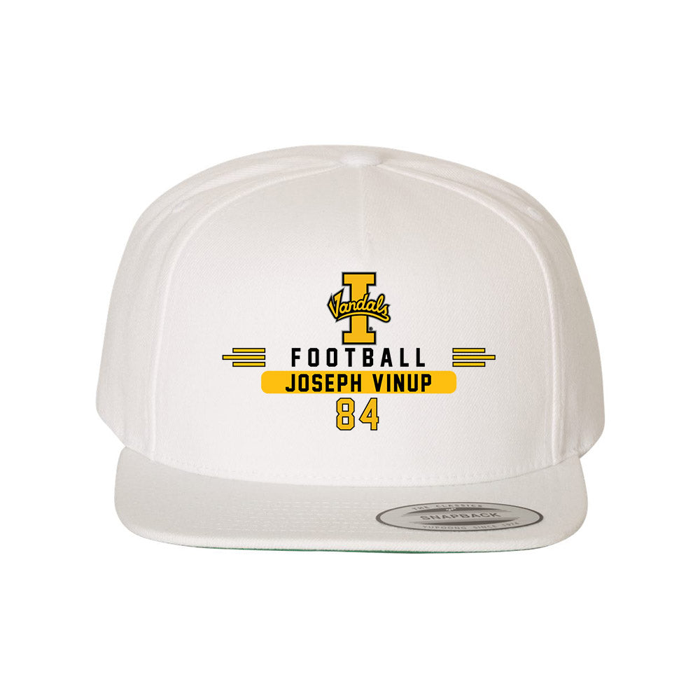 Idaho - NCAA Football : Joseph Vinup - Snapback Hat-0