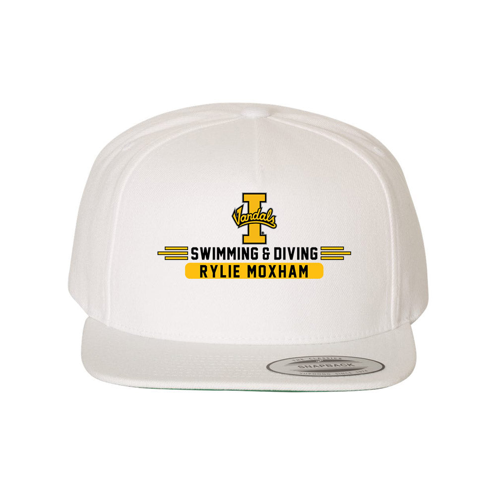 Idaho - NCAA Women's Swimming & Diving : Rylie Moxham - Snapback Hat-0