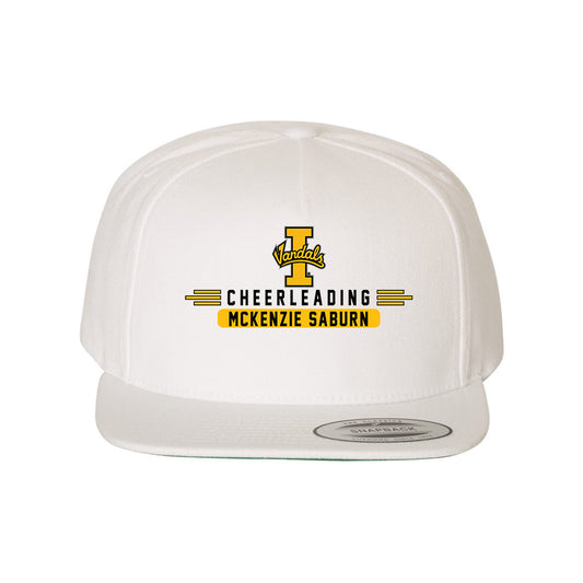 Idaho - NCAA Cheerleading : Mckenzie Saburn - Snapback Hat-0