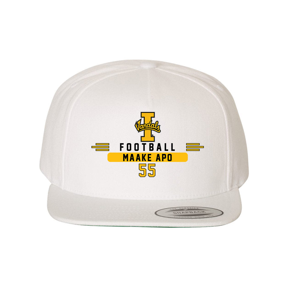Idaho - NCAA Football : Maake Apo - Snapback Hat-0