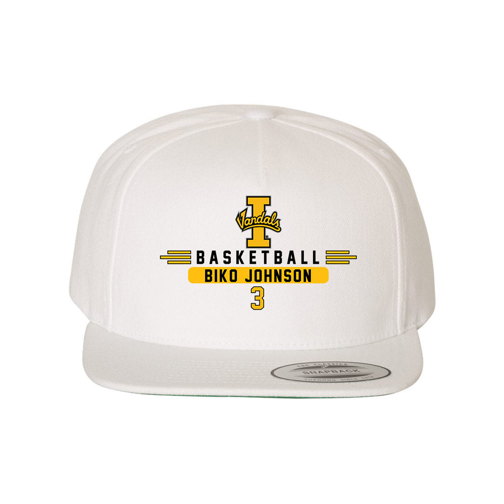 Idaho - NCAA Men's Basketball : Biko Johnson - Snapback Hat-0