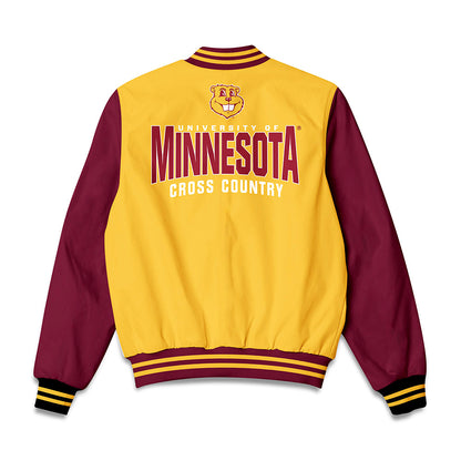 Minnesota - NCAA Women's Cross Country : Ali Weimer - Bomber Jacket-1