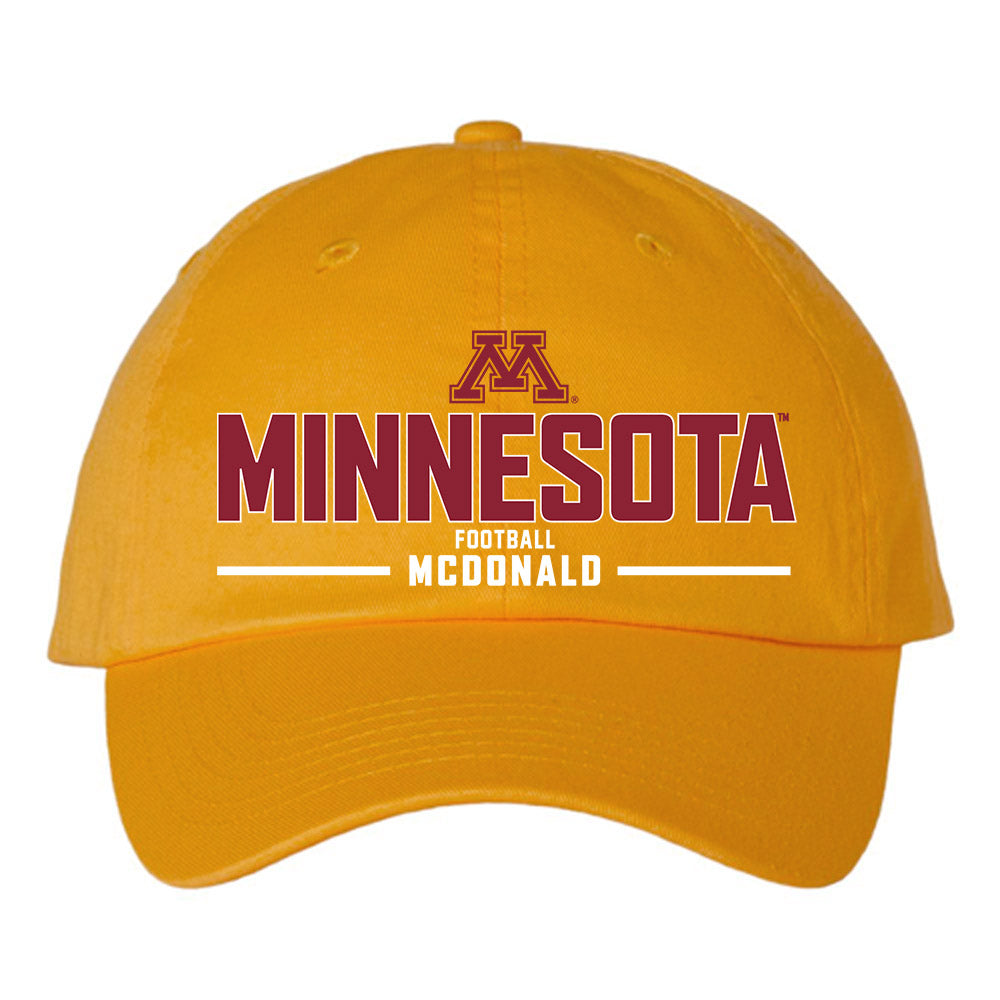Minnesota - NCAA Football : Craig McDonald - Dad Hat