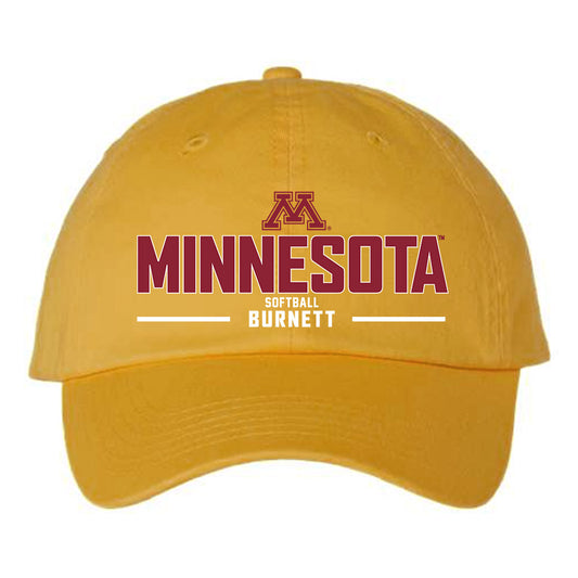Minnesota - NCAA Softball : Breezy Burnett - Dad Hat-0