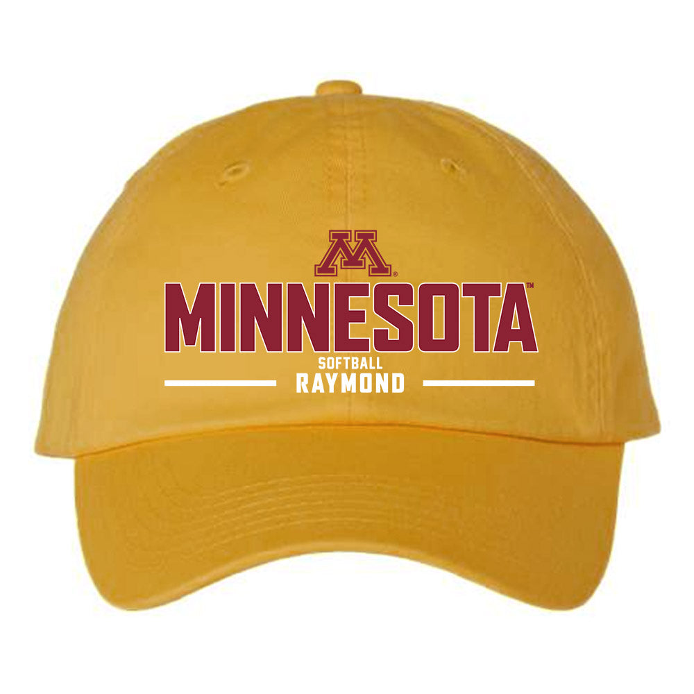 Minnesota - NCAA Softball : Carter Raymond - Dad Hat-0