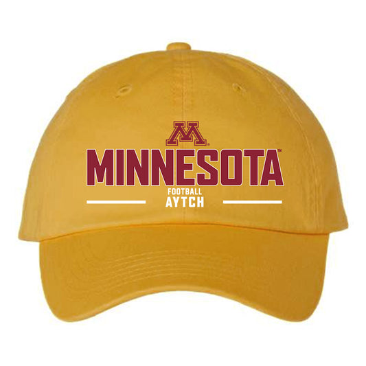 Minnesota - NCAA Football : Aaden Aytch - Dad Hat-0