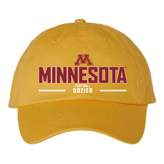 Minnesota - NCAA Football : Josiah Dozier - Dad Hat-0