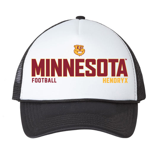 Minnesota - NCAA Football : Quayd Hendryx - Trucker Hat-0