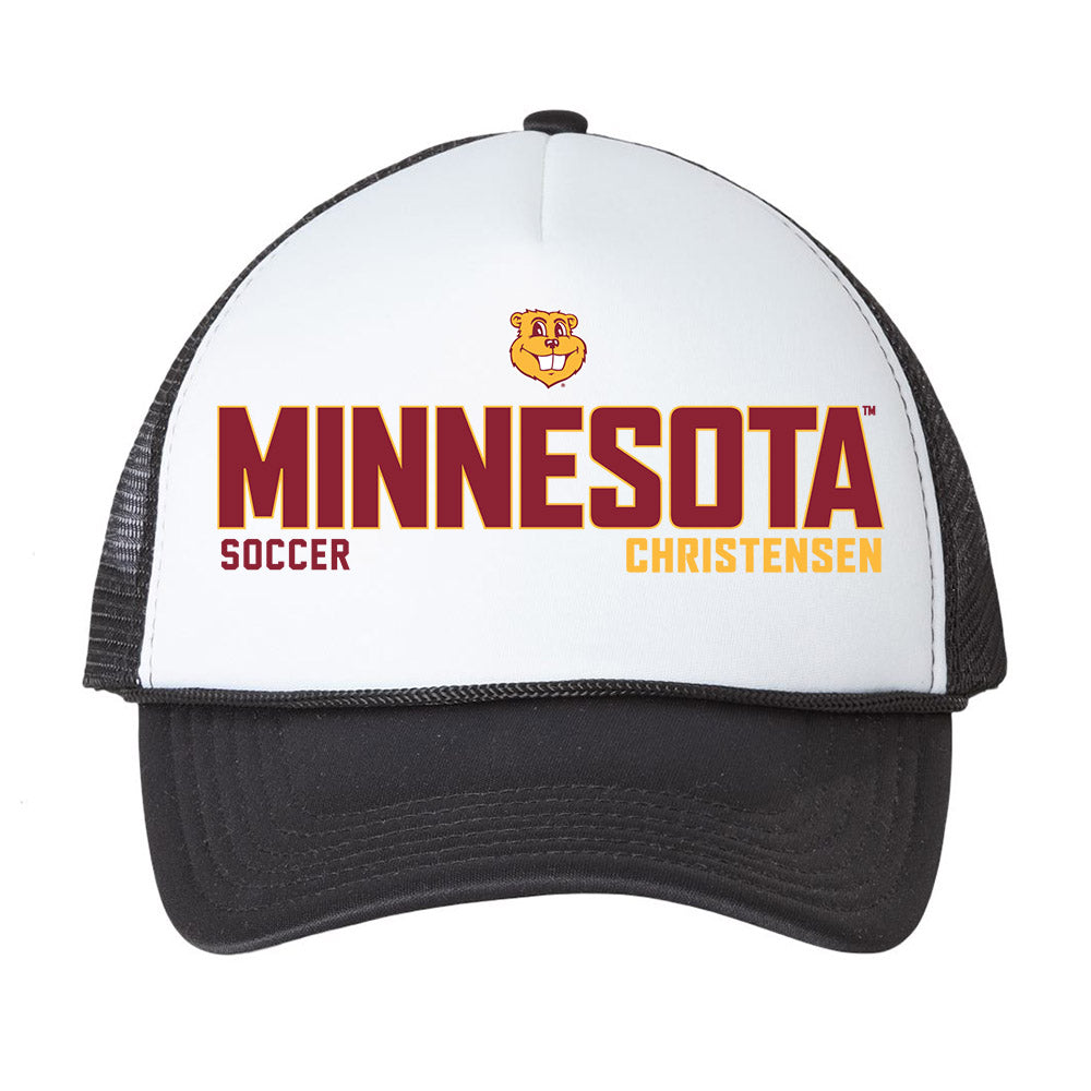 Minnesota - NCAA Women's Soccer : Hailee Christensen - Trucker Hat-0
