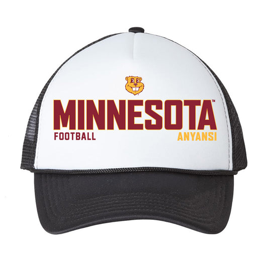 Minnesota - NCAA Football : Josiah Anyansi - Trucker Hat-0