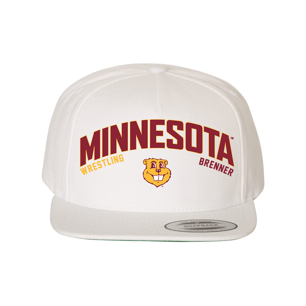 Minnesota - NCAA Wrestling : Blaine Brenner - Snapback Hat-0