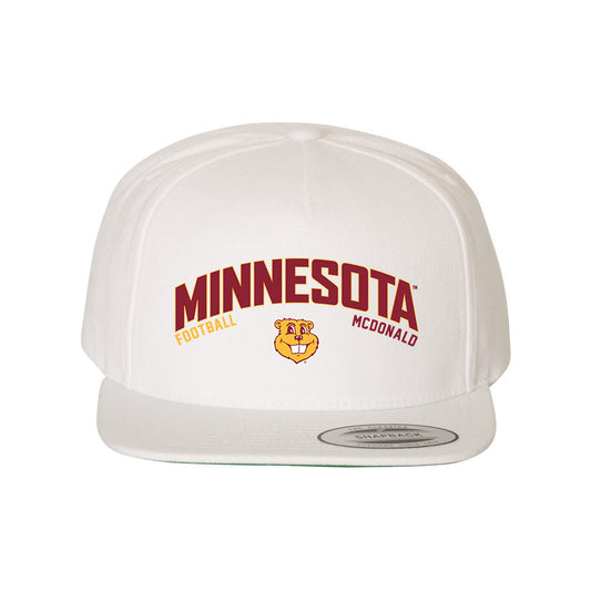 Minnesota - NCAA Football : Craig McDonald - Snapback Hat
