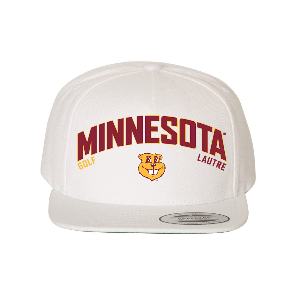Minnesota - NCAA Women's Golf : Nicky Zoe Lautre - Snapback Hat-0