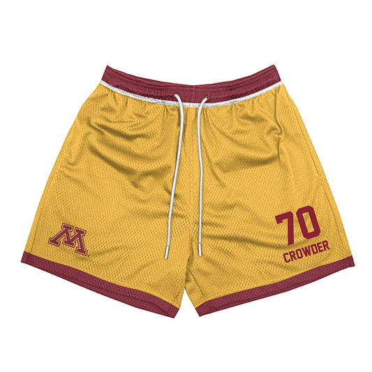 Minnesota - NCAA Football : Naquan Crowder - Shorts-0