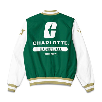 UNC Charlotte - NCAA Women's Basketball : Imani Smith - Bomber Jacket