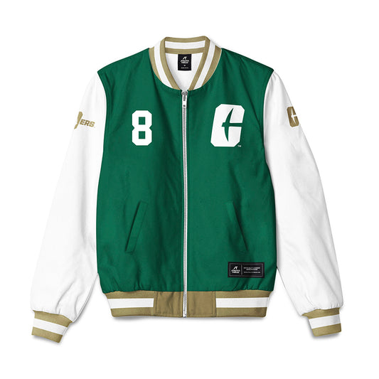 UNC Charlotte - NCAA Baseball : Noah Furcht - Bomber Jacket-0