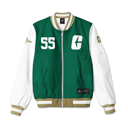 UNC Charlotte - NCAA Baseball : AJ Camp - Bomber Jacket-0