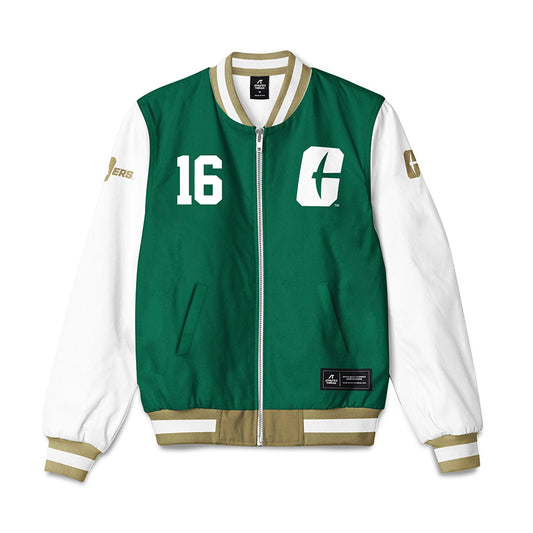 UNC Charlotte - NCAA Football : Carson Black - Bomber Jacket