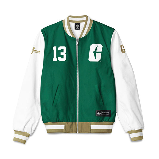 UNC Charlotte - NCAA Women's Basketball : Lucy Henderson - Bomber Jacket-0